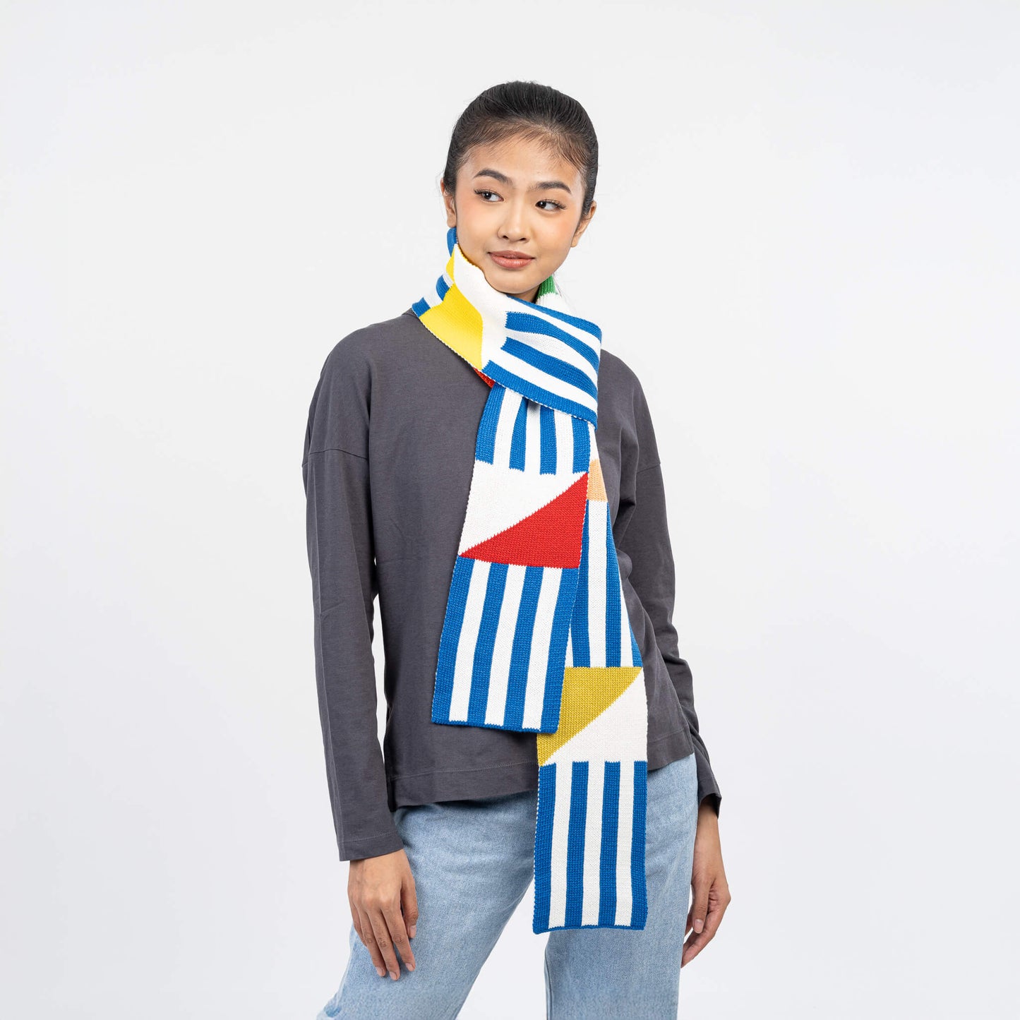 Sailboat Skinny Scarf