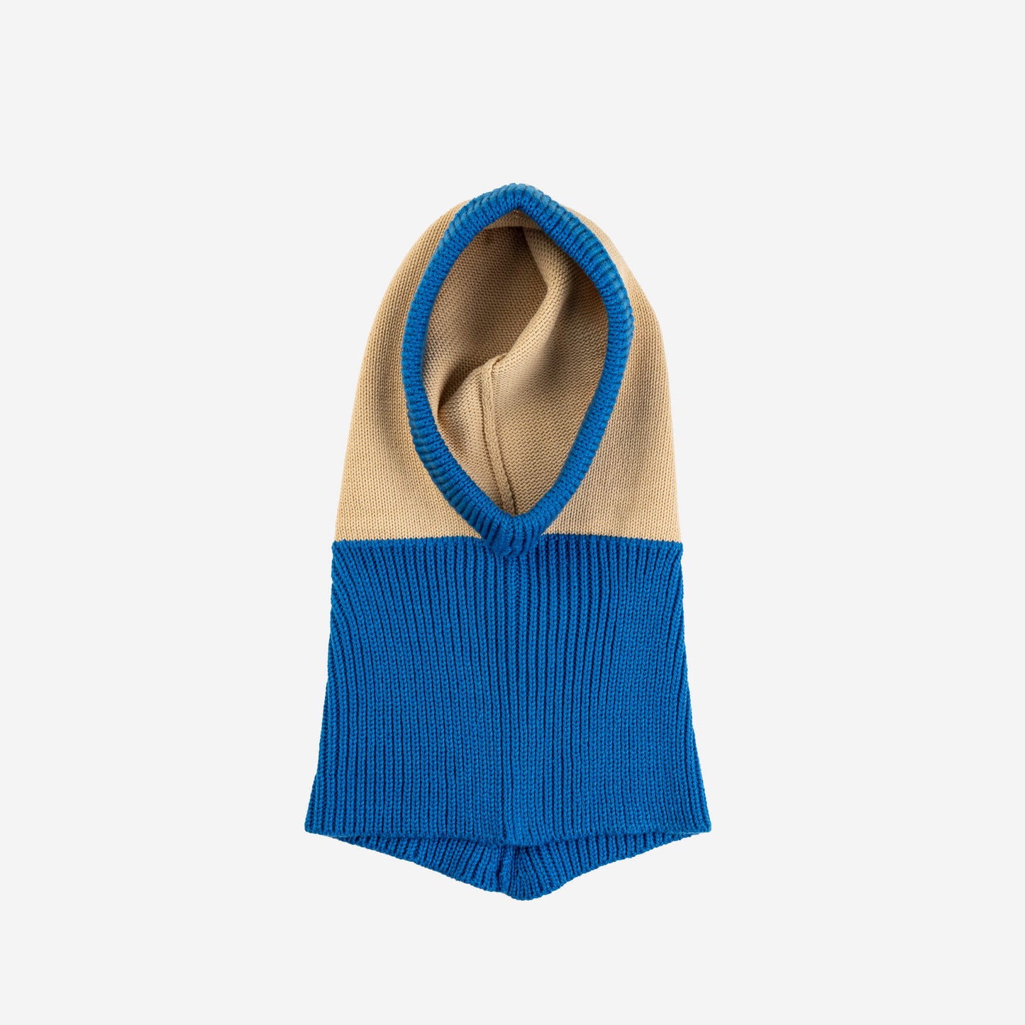 Colorblock Knit Hood