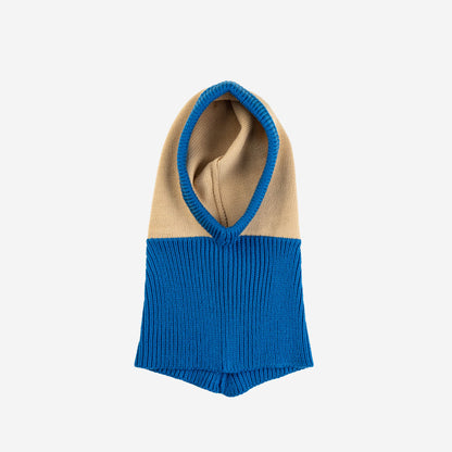 Colorblock Knit Hood