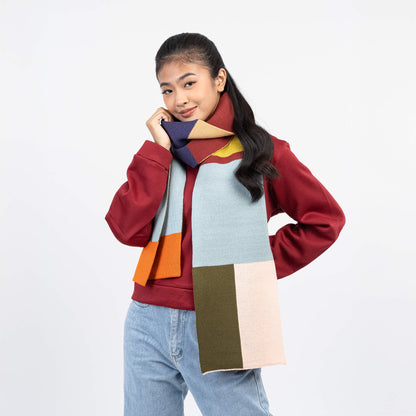 Mismatch Big Scarf