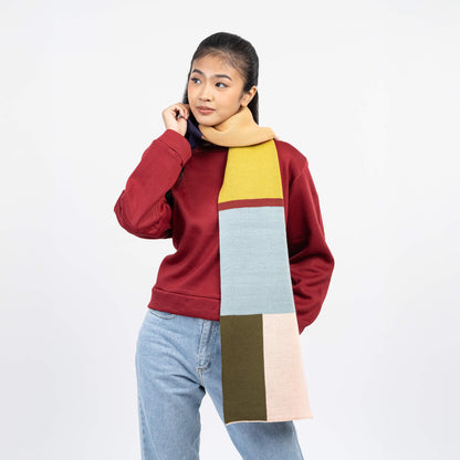 Mismatch Big Scarf