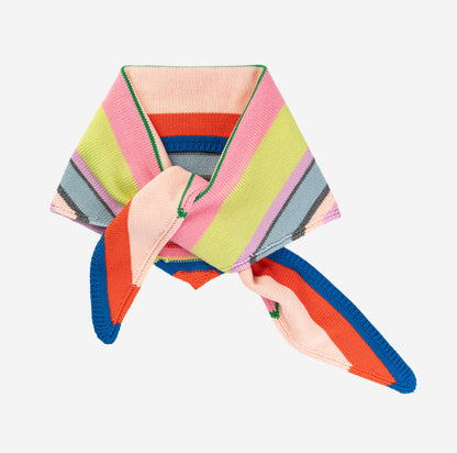 Multi Stripe Triangle Scarf
