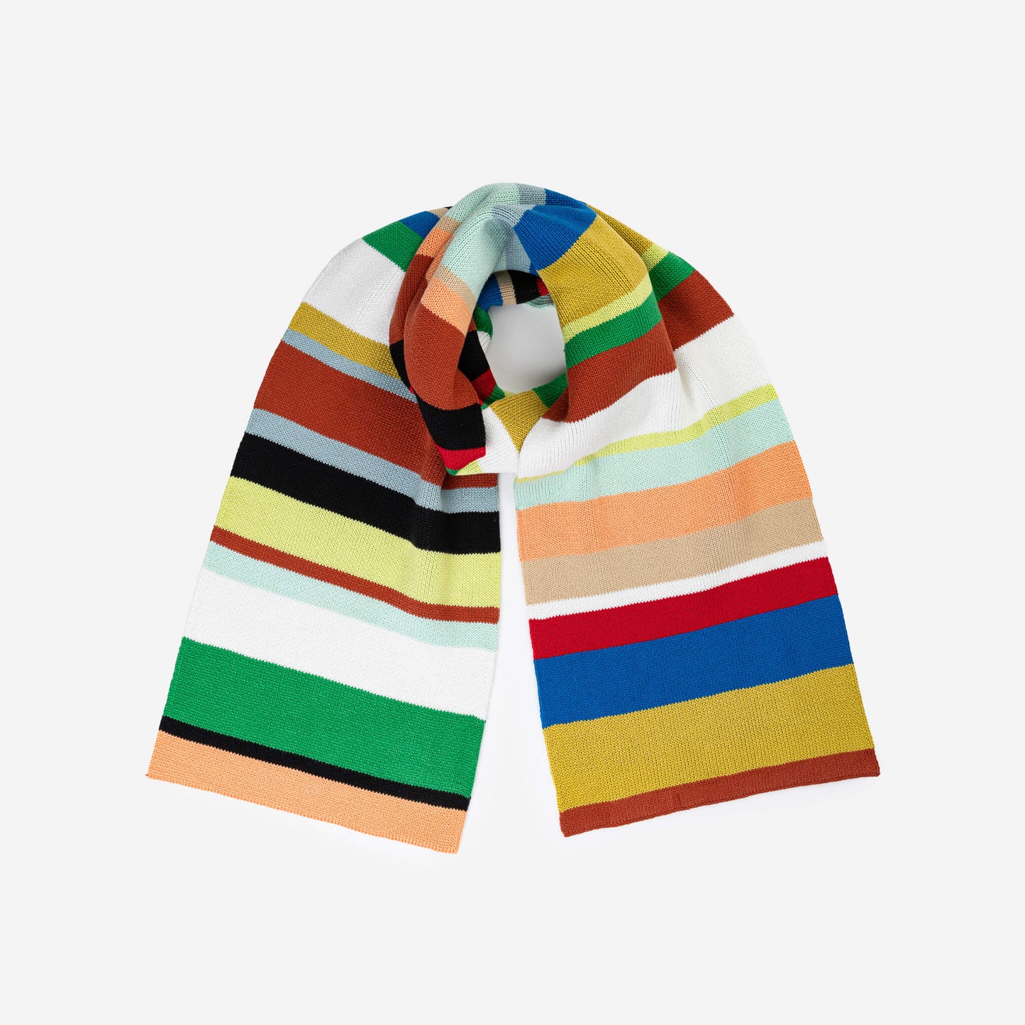 Multi Stripe Big Scarf