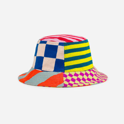 Pattern Patch Bucket Hat
