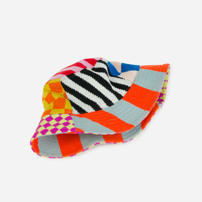 Pattern Patch Bucket Hat