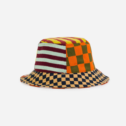 Pattern Patch Bucket Hat
