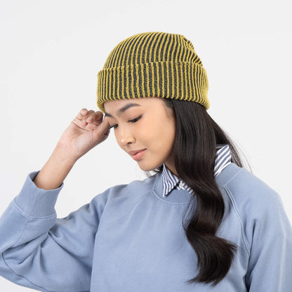 Simple Rib Knit Beanie