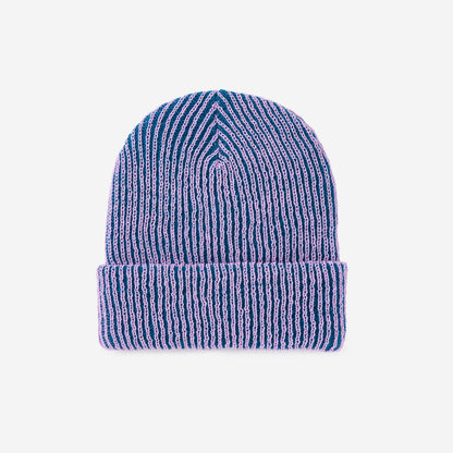 Simple Rib Knit Beanie