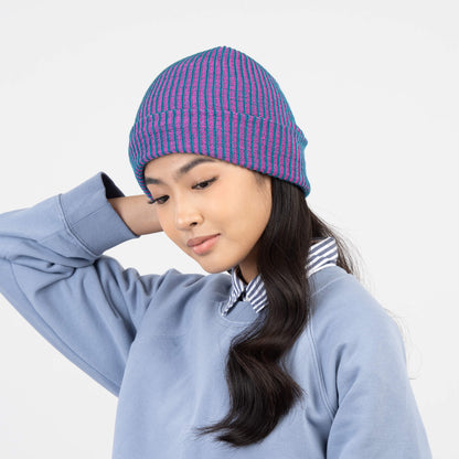 Simple Rib Knit Beanie
