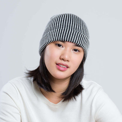 Simple Rib Knit Beanie
