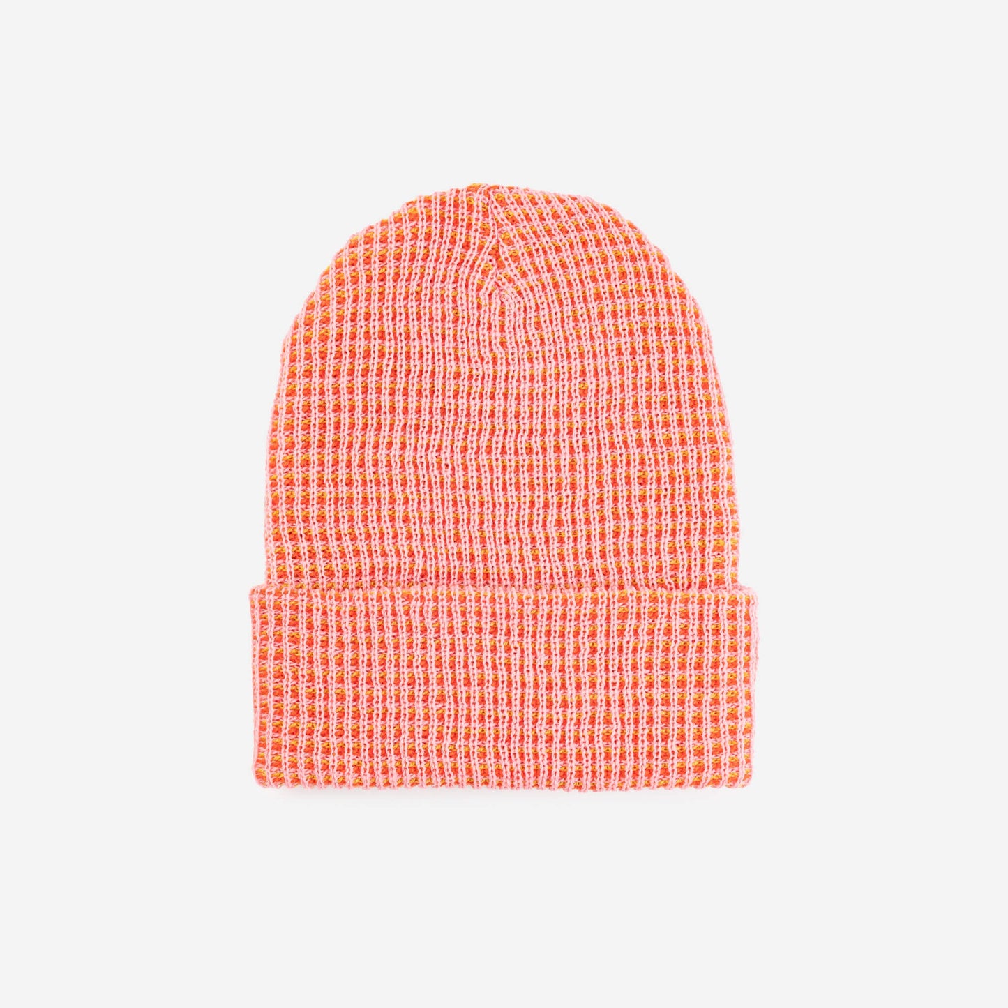 Simple Grid Knit Beanie