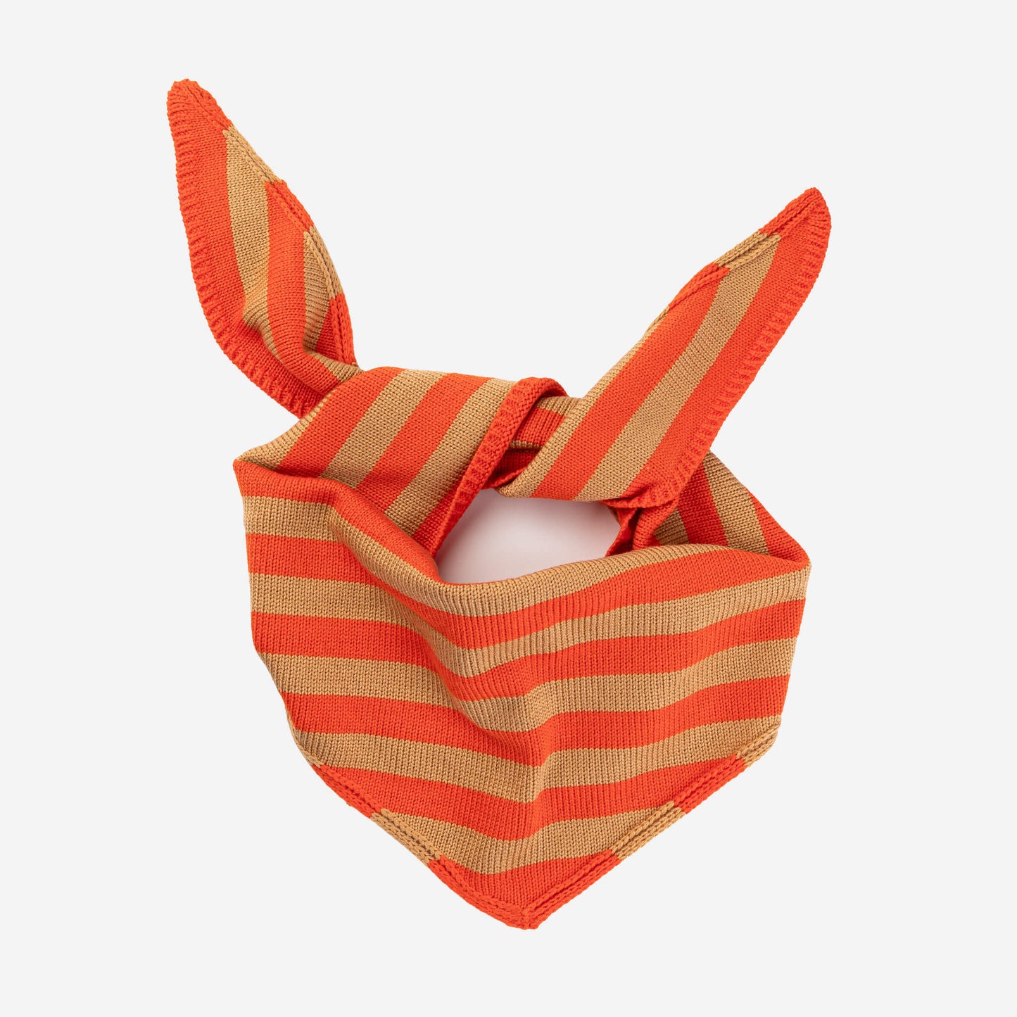 Simple Stripe Triangle Scarf