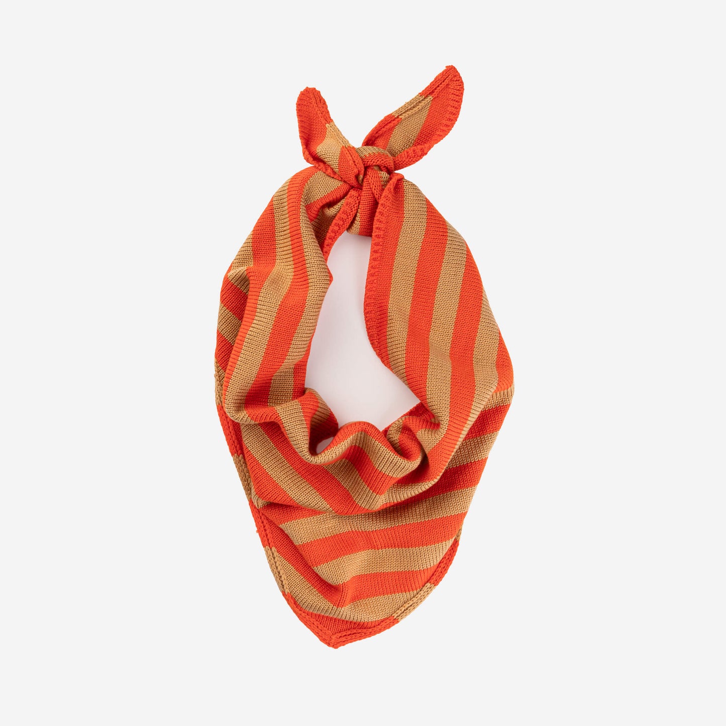 Simple Stripe Triangle Scarf