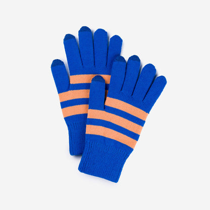 Stripe Touchscreen Gloves