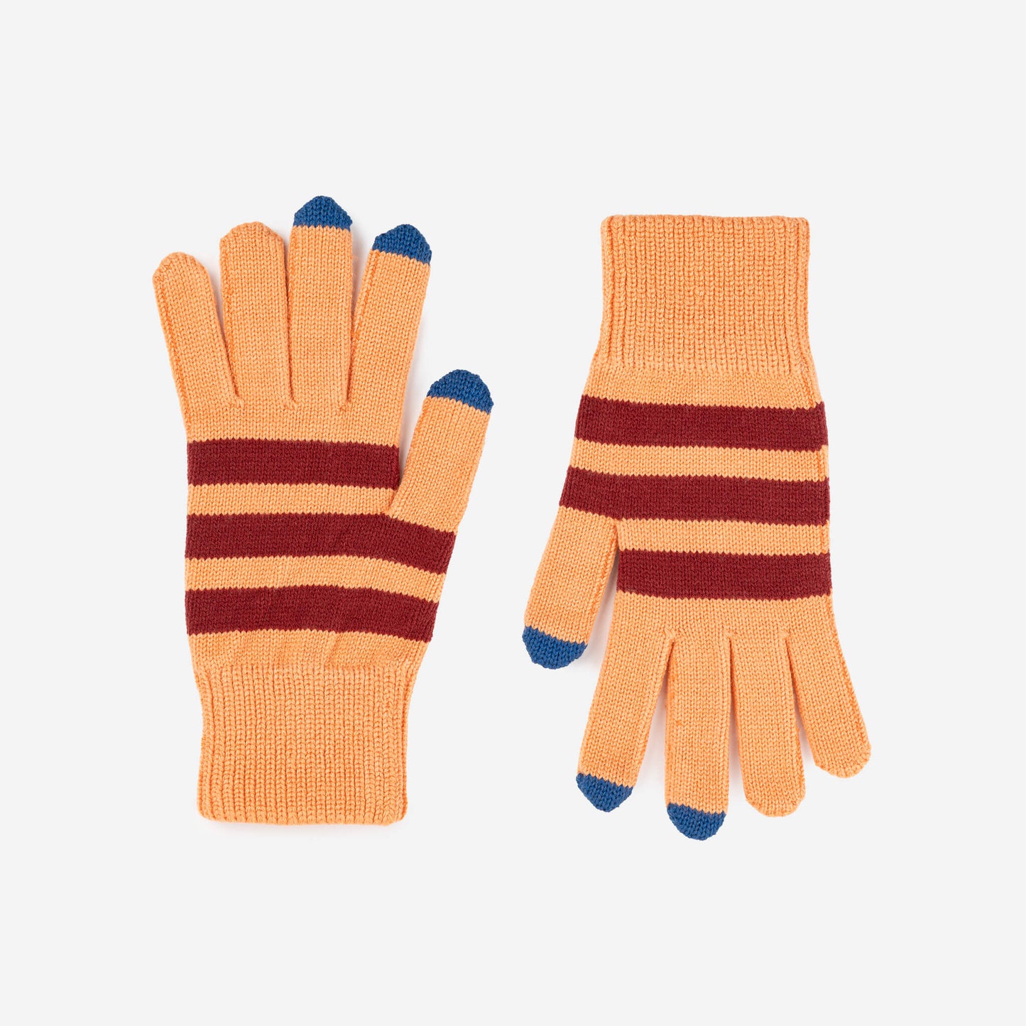 Stripe Touchscreen Gloves