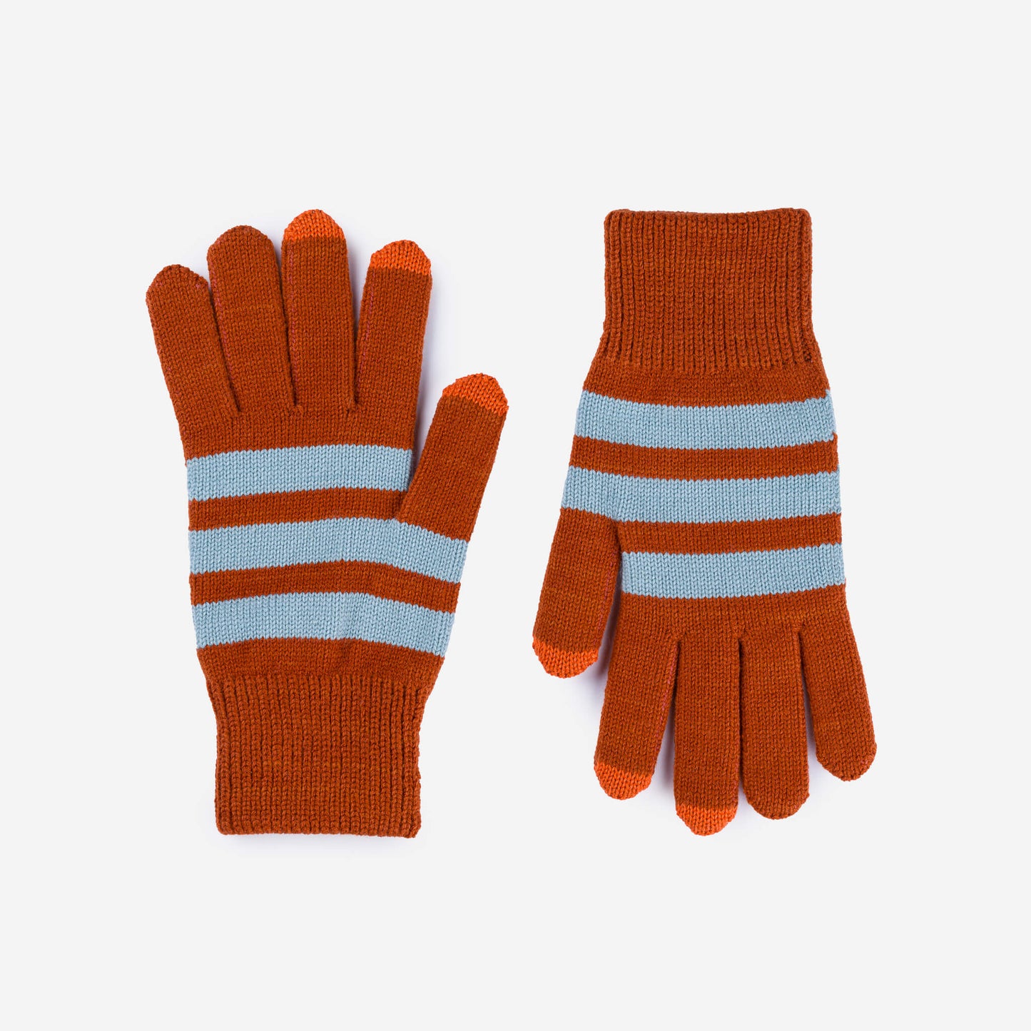 Stripe Touchscreen Gloves
