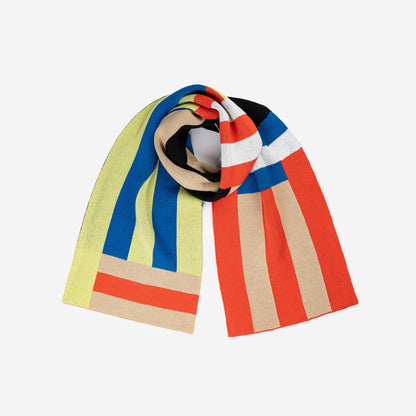 Waterfall Stripe Big Scarf
