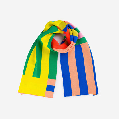 Waterfall Stripe Big Scarf